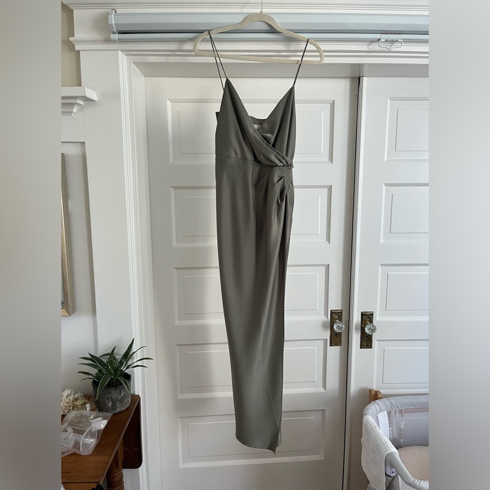 BHLDN Sage Green Bridesmaid Dress